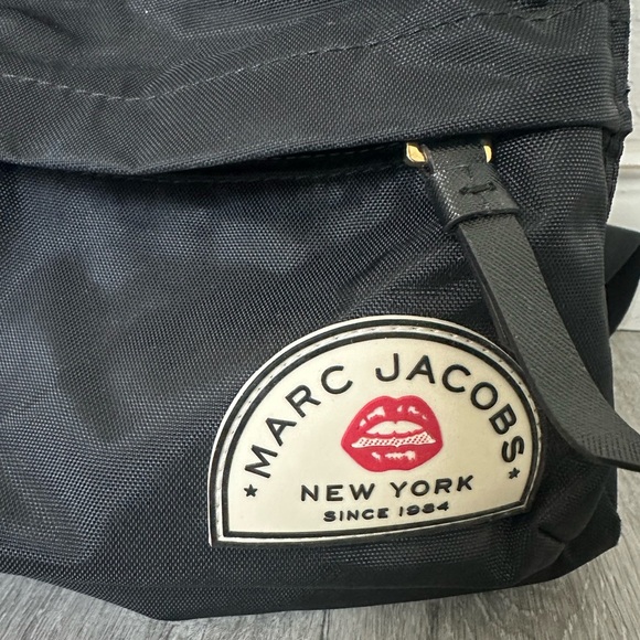 Marc Jacobs Collegiate Nylon Black Medium Backpack - Picture 10 of 13